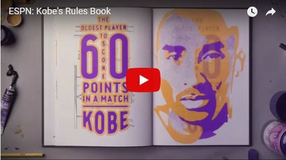 Kobe’s Rules Book