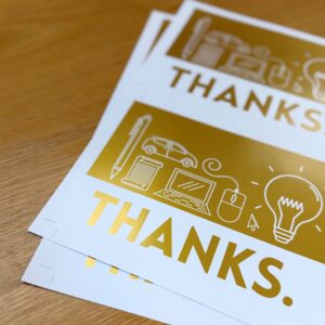 Gold & Silver Toner Printing